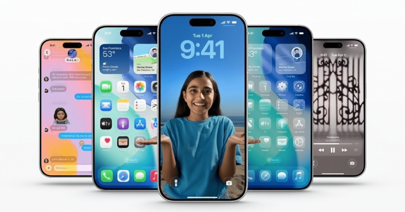 iOS 26 revoluționează iPhone-ul cu un design inedit și caracteristici inteligente