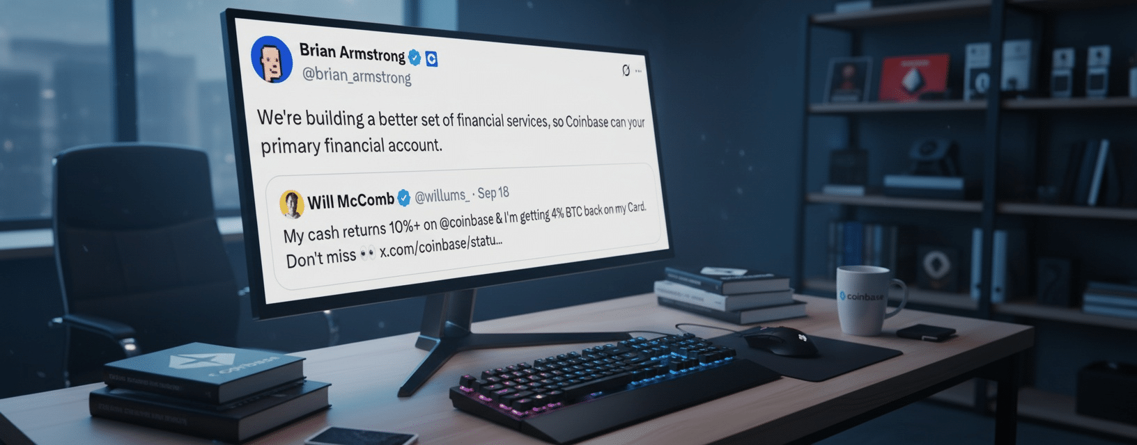 Coinbase intenționează să transforme sistemul bancar tradițional prin intermediul unei aplicații cripto inovatoare.