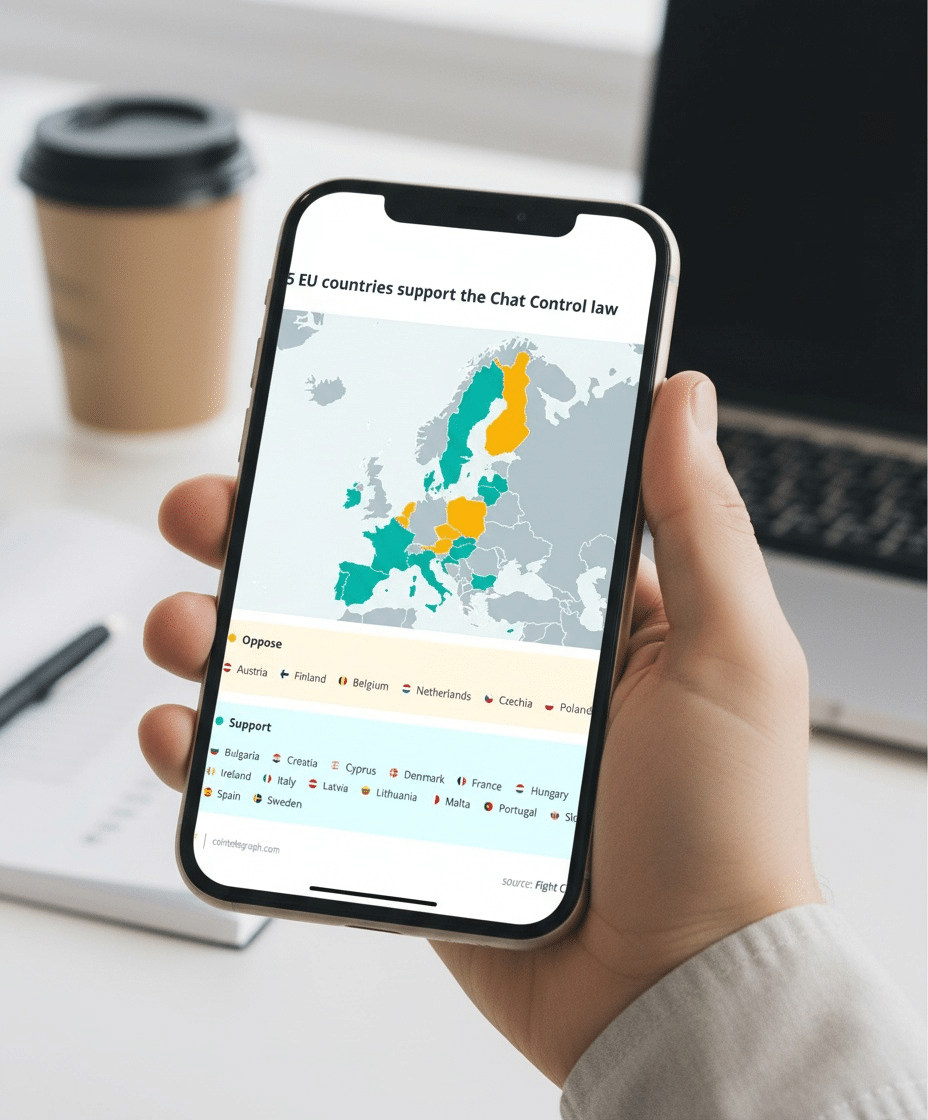 Regulamentul Uniunii Europene pentru monitorizarea mesajelor ar putea influența criptarea