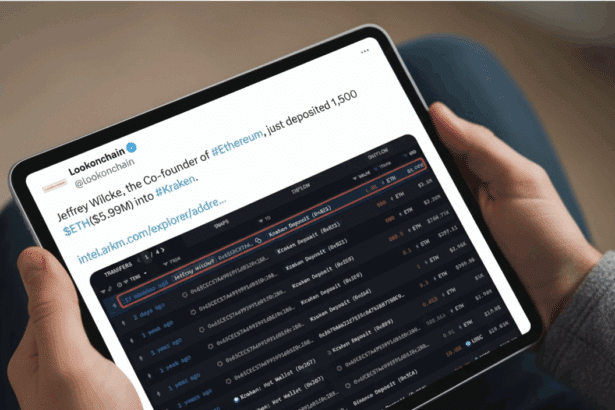 Fondatorul Ethereum transferă 6 milioane de dolari, în timp ce balenele investesc 1,6 miliarde