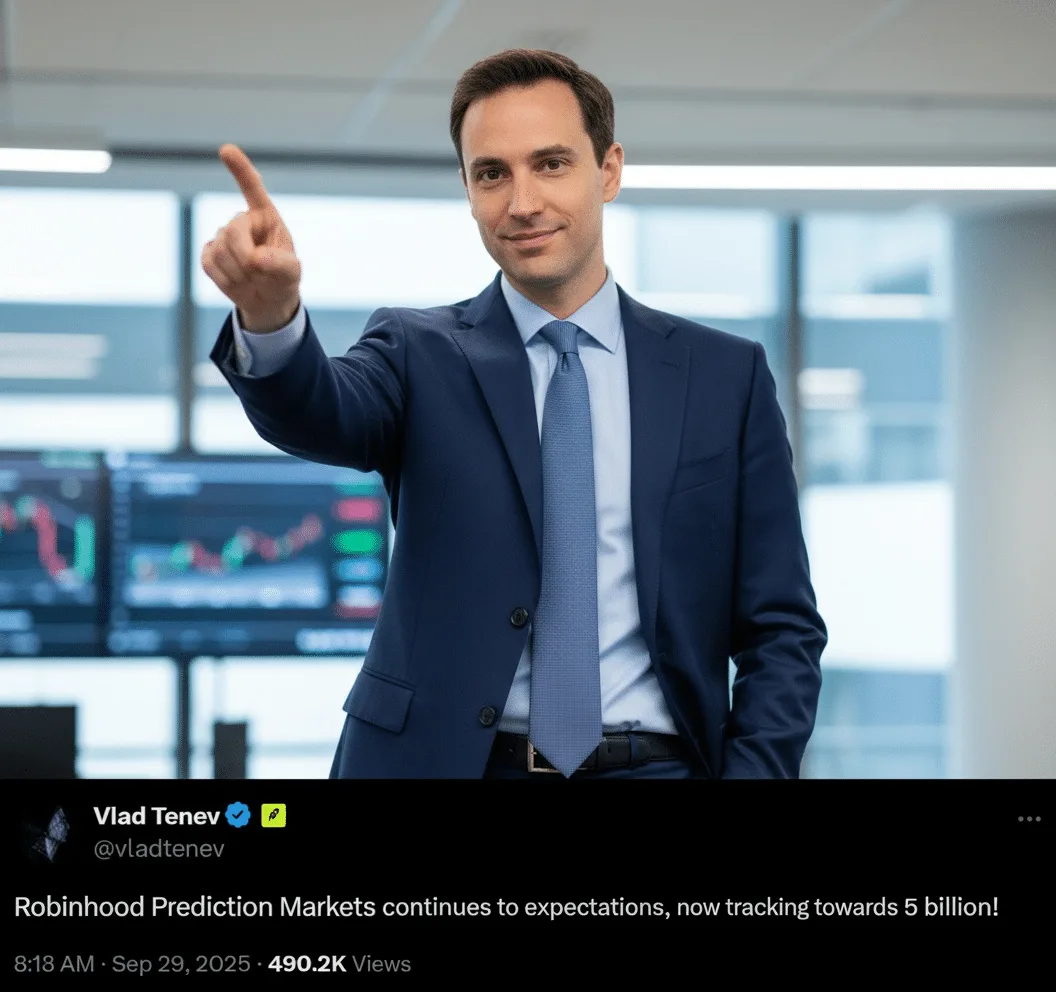 Robinhood intenționează să își extindă platforma de predicții pe piețele europene