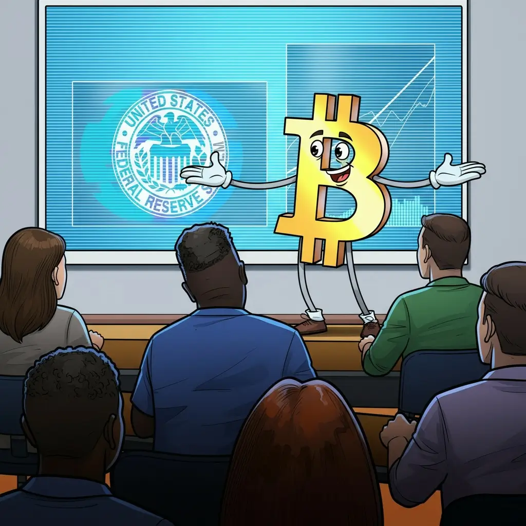 Bitcoin coboară la 109.200 USD în urma deciziei Fed de a reduce dobânda