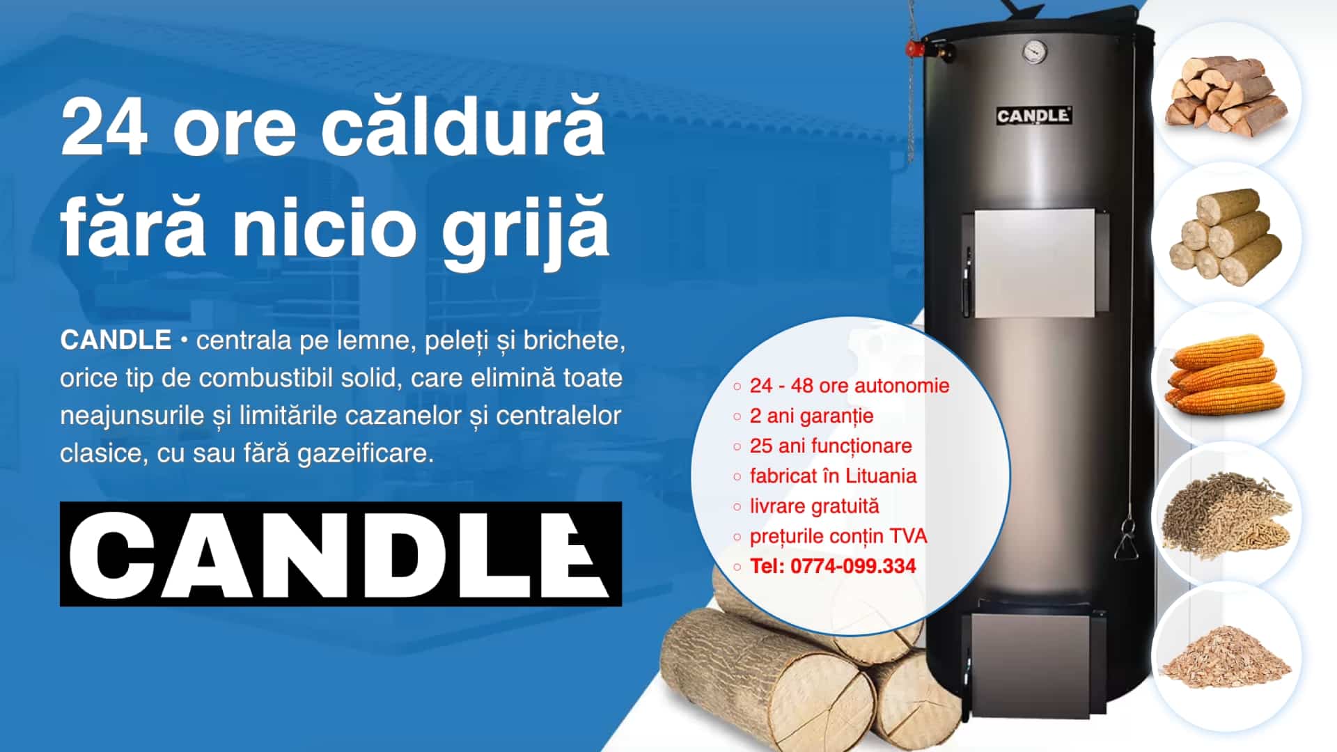 5 modele de centrale pe lemne cu eficiență și autonomie superioară