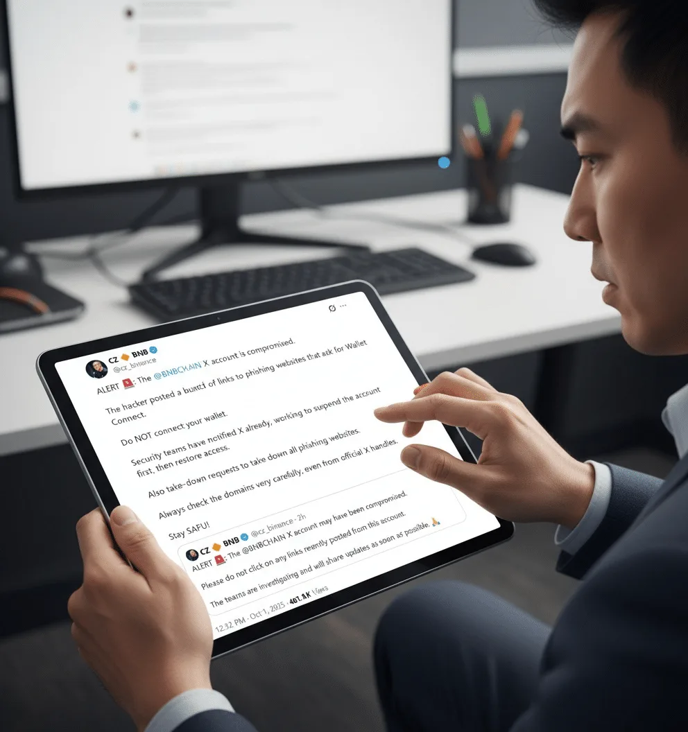 Contul oficial al BNB Chain pe X a fost supus unui atac cibernetic.