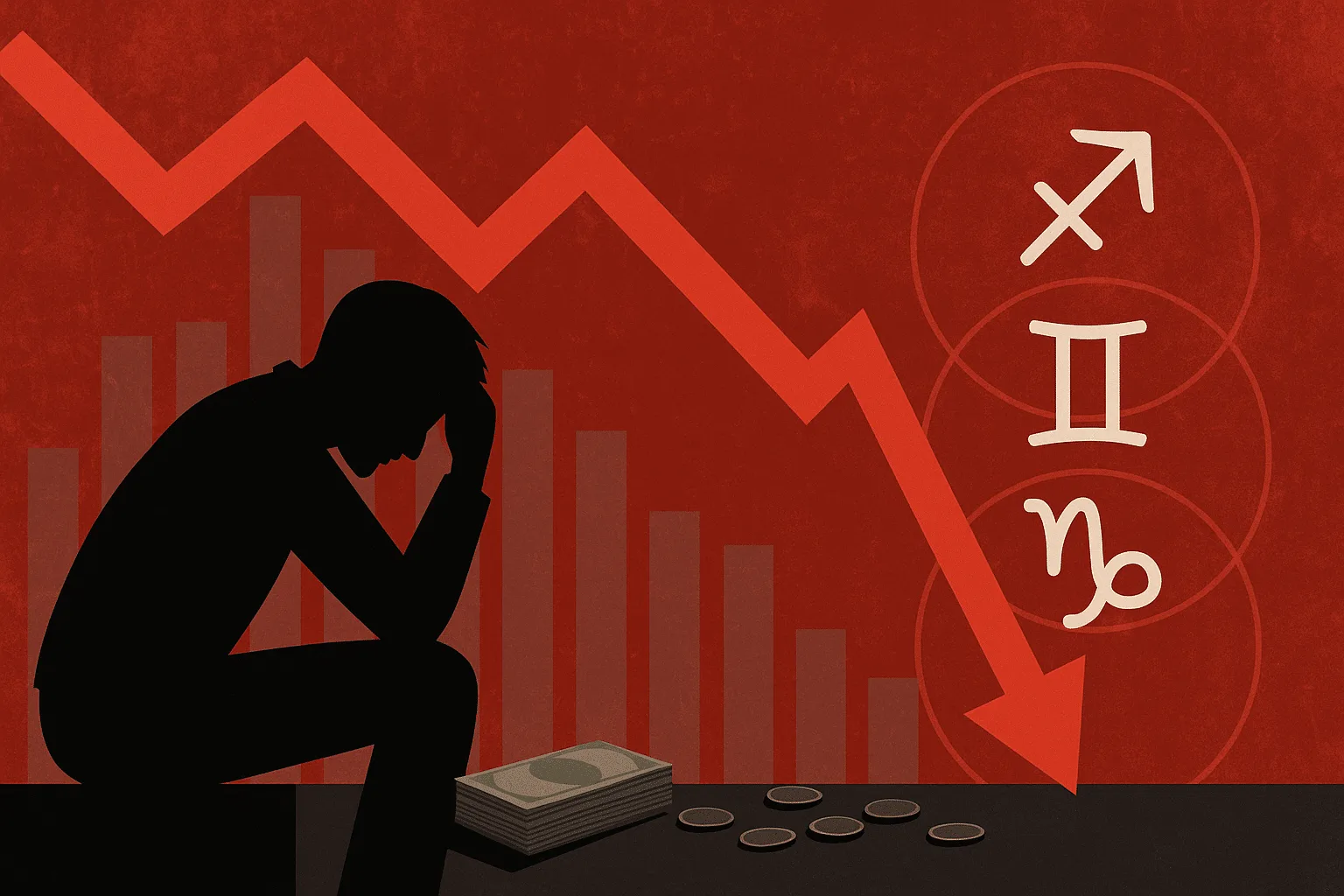 Crisis financiară în prag: Trei zodii se confruntă cu dificultăți înainte de 2026!