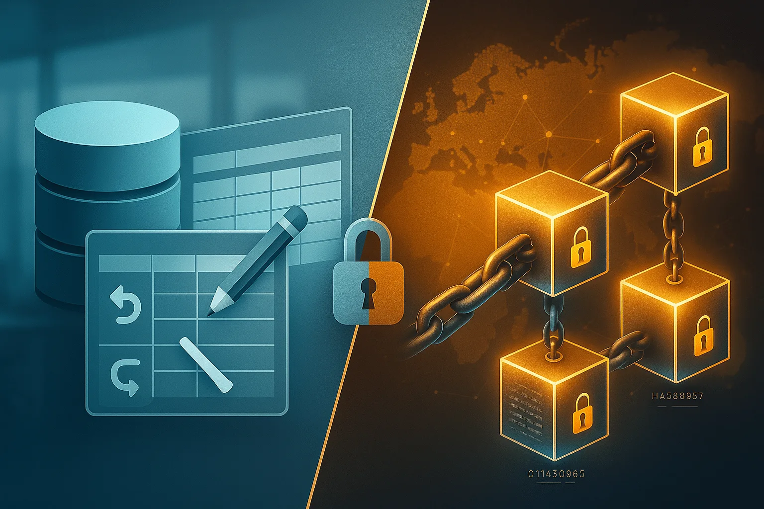 Imutabilitatea versus editabilitatea: De ce este esențial să înțelegem distincția dintre blockchain și bazele de date convenționale?