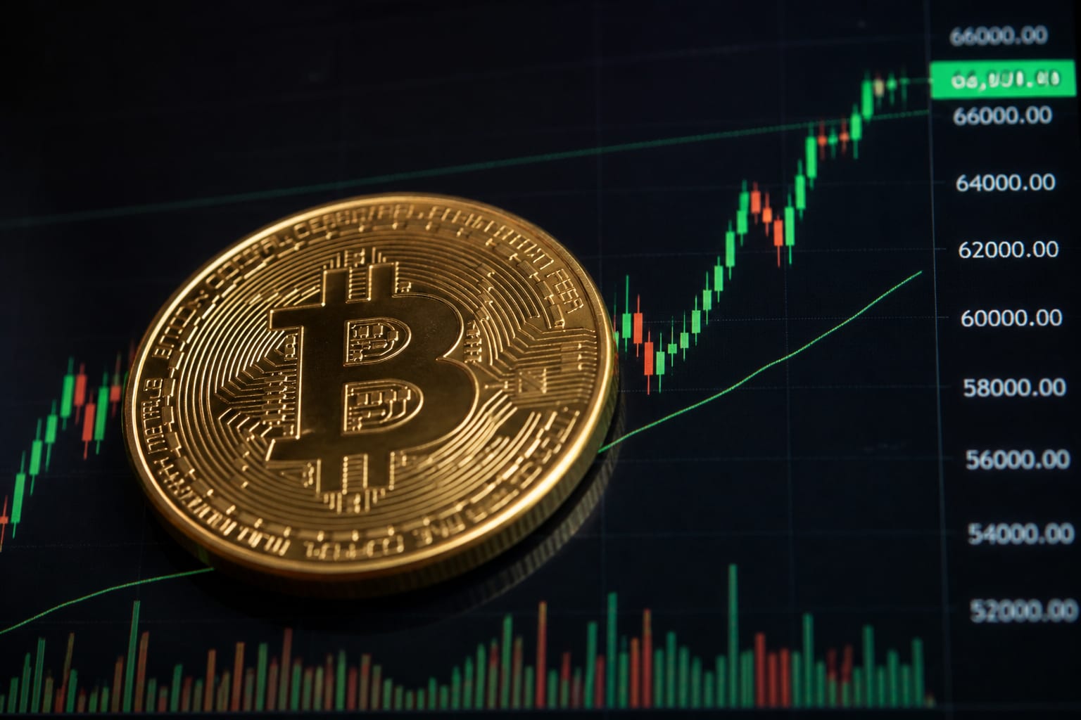Bitcoin a trecut de 66.000 de dolari pe fondul unui zvon despre CLARITY Act