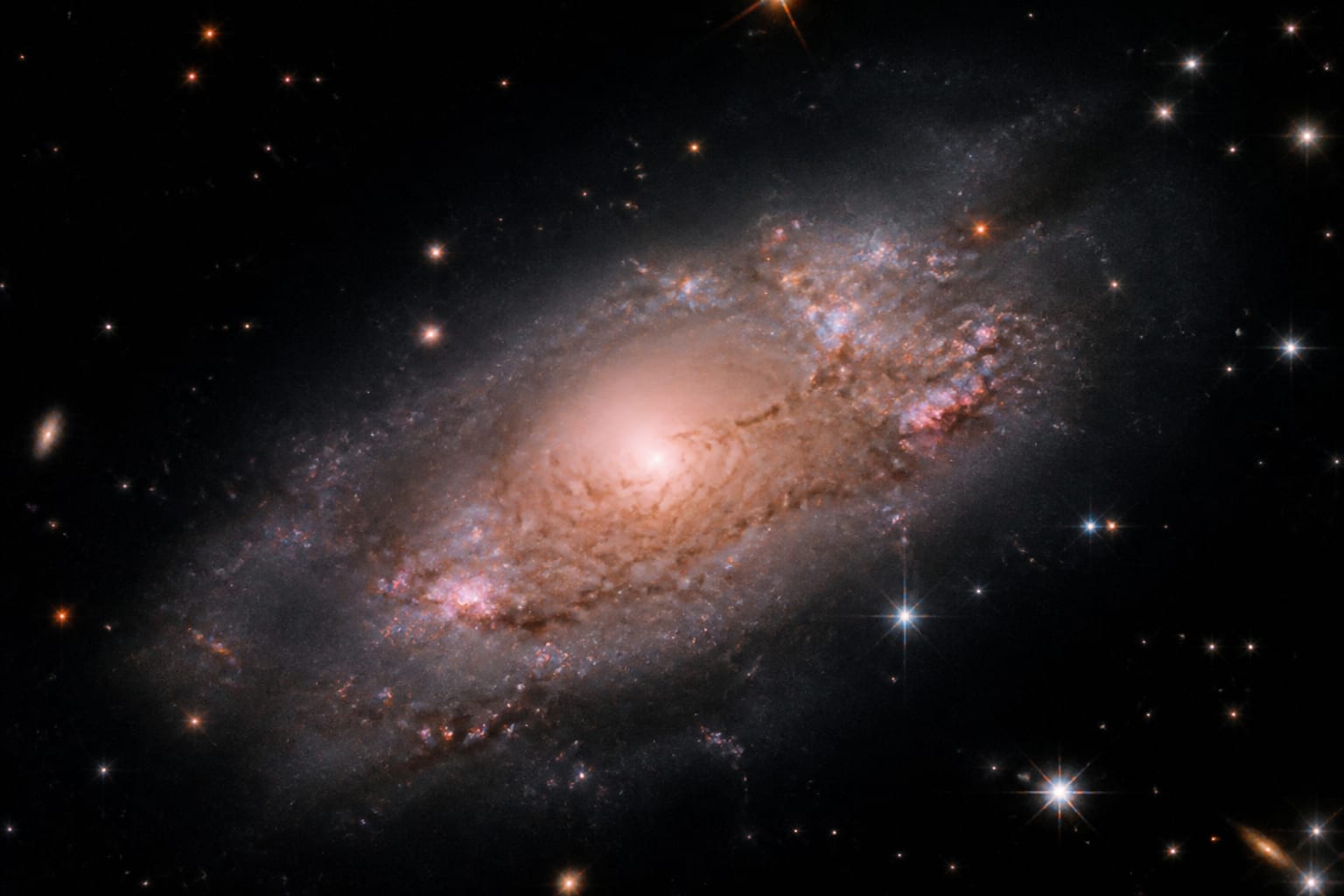 James Webb a identificat o galaxie matură la doar 1,2 miliarde de ani după Big Bang