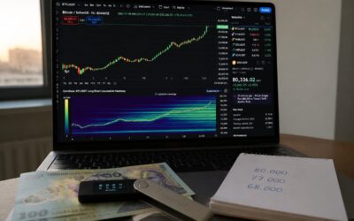 Bitcoin a depășit 80.000 de dolari și crește riscul de lichidări masive pe piața derivatelor