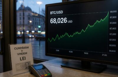 Bitcoin a depășit pragul de 68.000 de dolari după o decizie a Trezoreriei SUA
