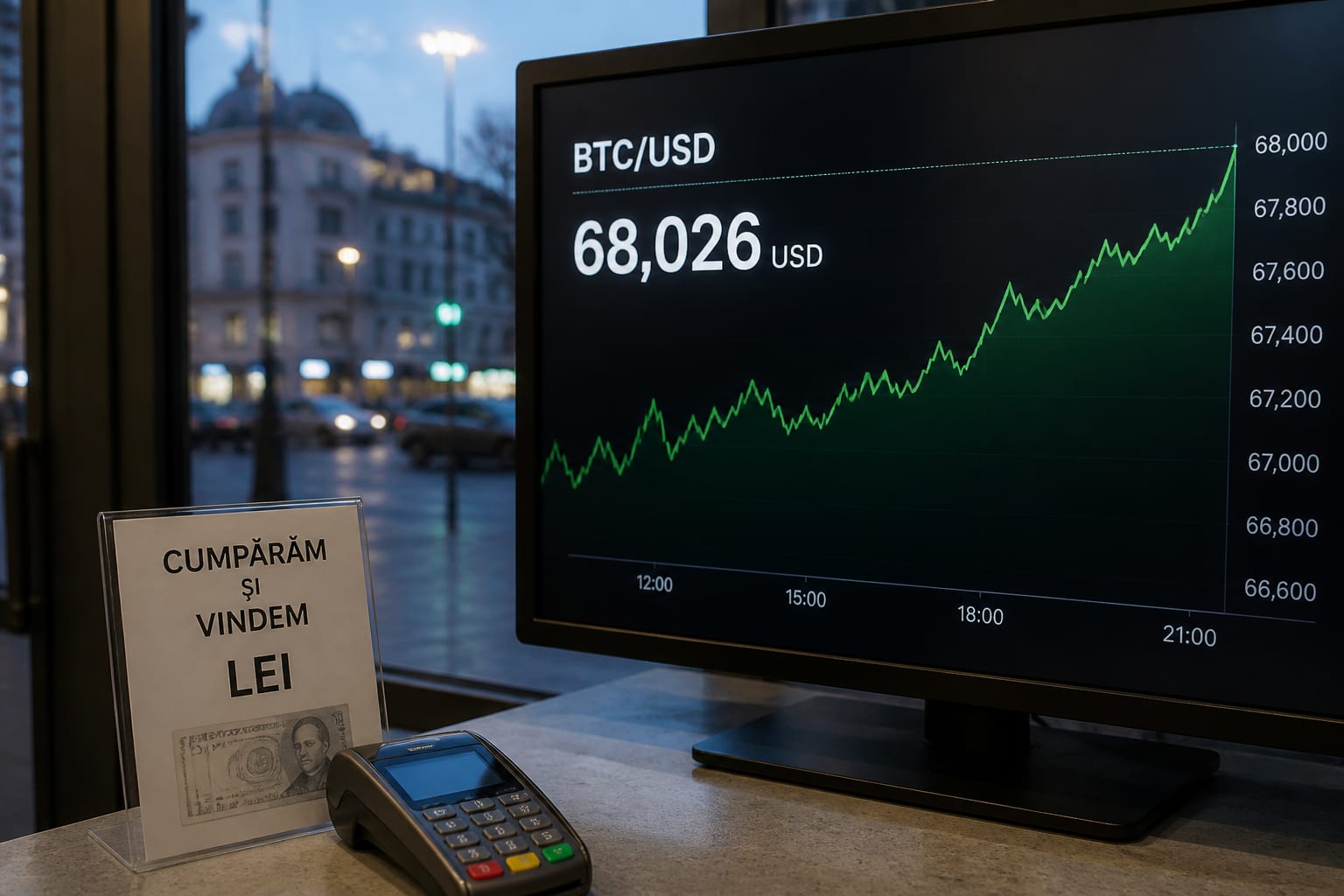 Bitcoin a depășit pragul de 68.000 de dolari după o decizie a Trezoreriei SUA