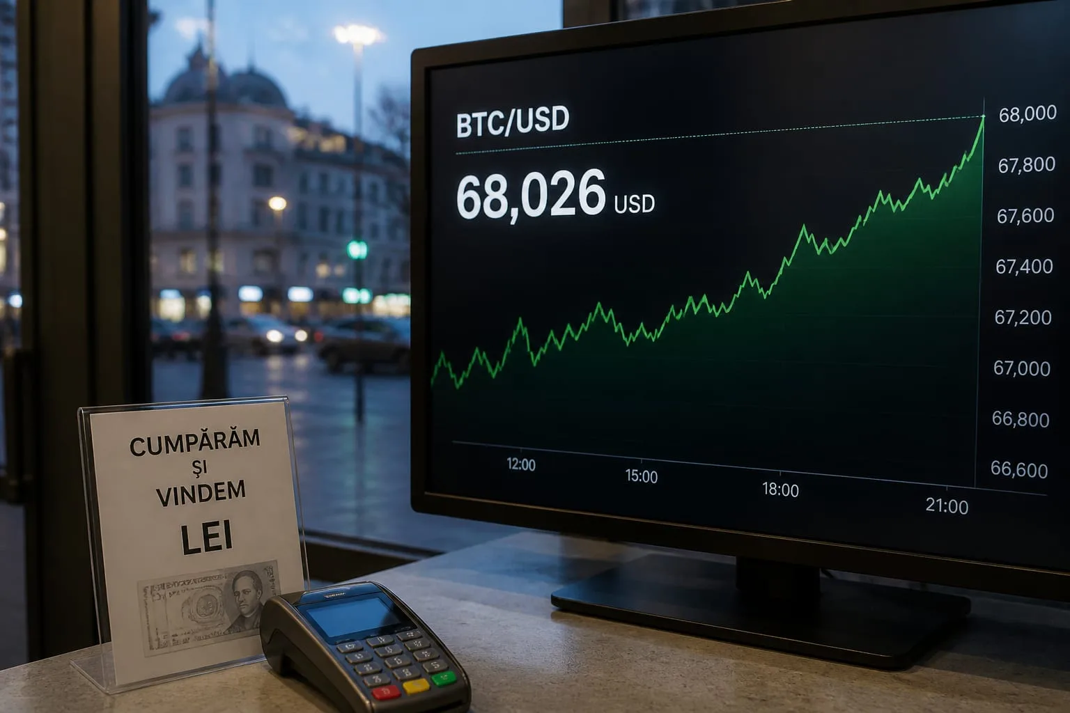Bitcoin a depășit pragul de 68.000 de dolari după o decizie a Trezoreriei SUA
