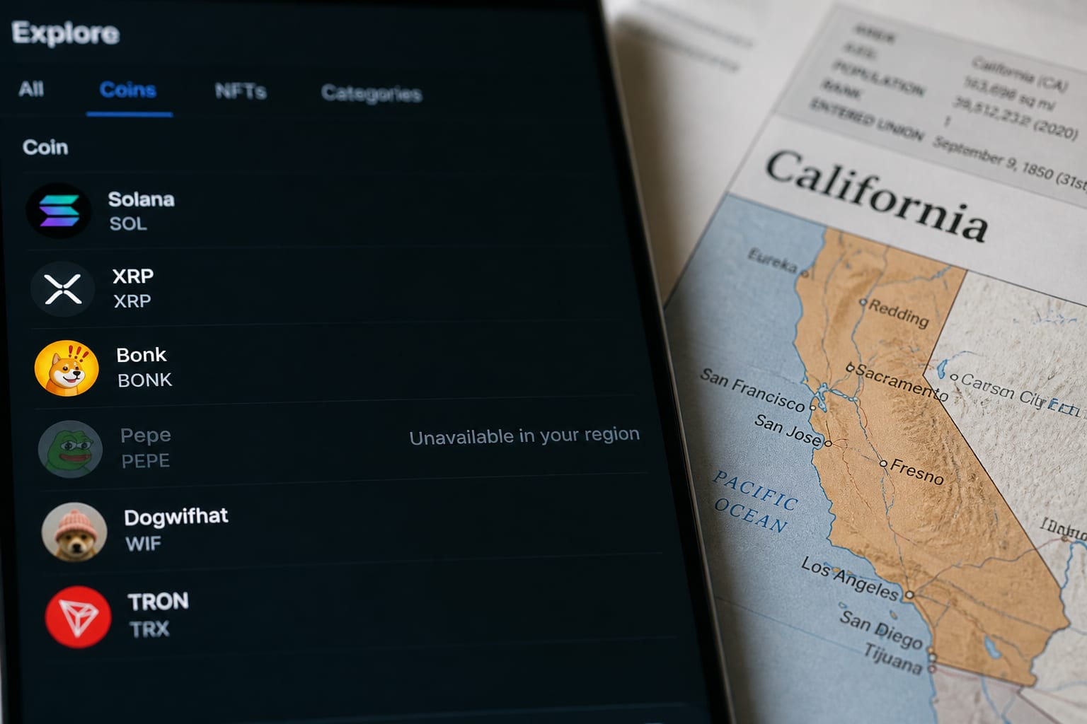 California interzice monedele meme emise de oficialii federali pentru a preveni conflictele de interese
