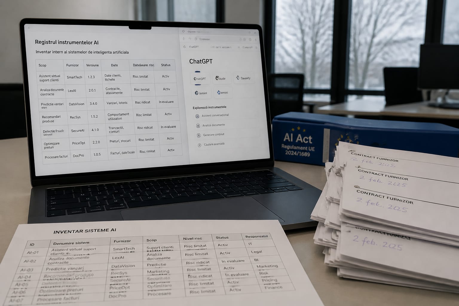Companiile trebuie să inventarieze toate sistemele AI până în februarie 2025