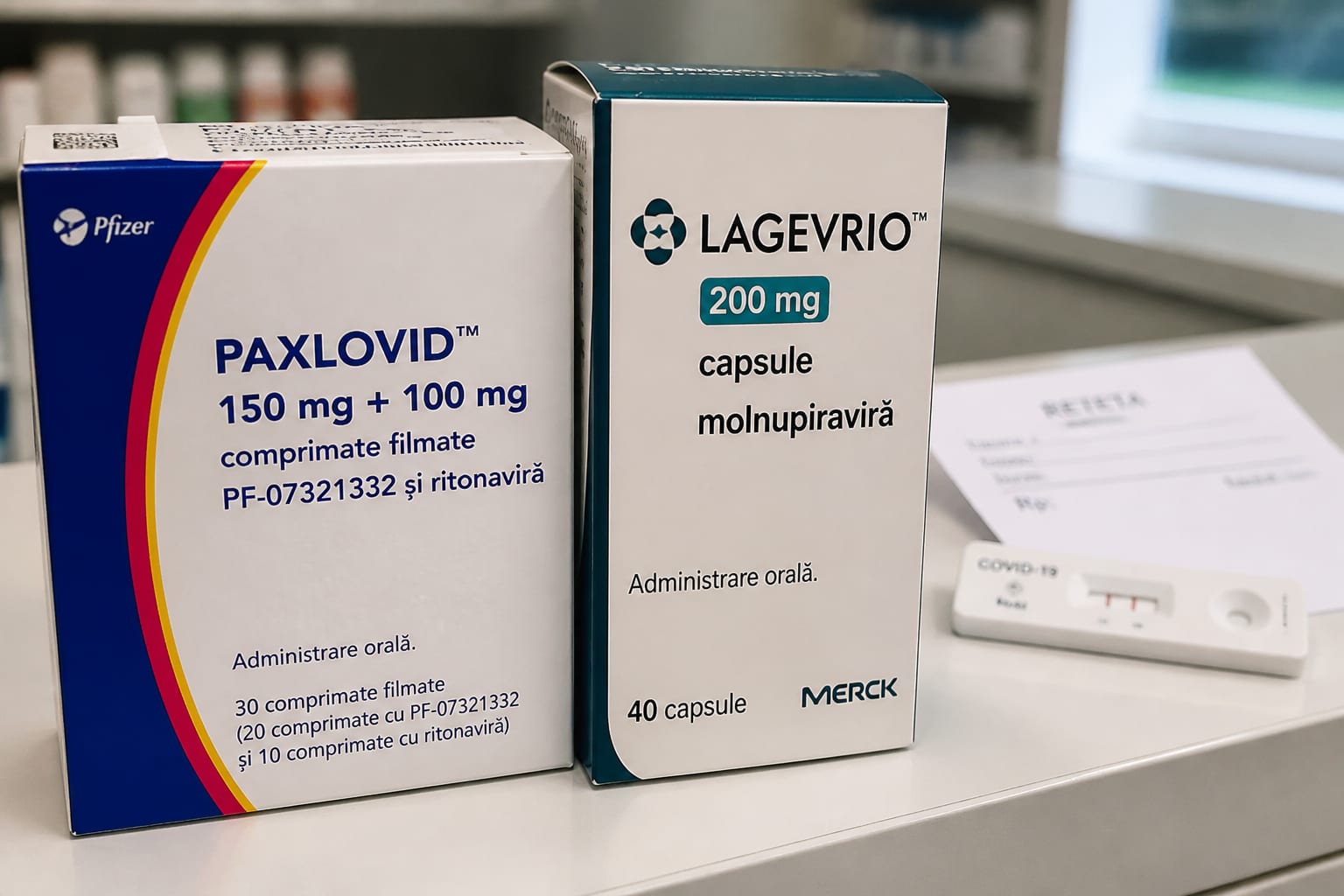 Eficiența antiviralelor pentru COVID Paxlovid și Lagevrio a scăzut considerabil față de 2021