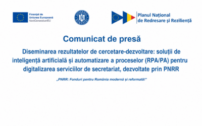 Inteligența artificială finanțată prin PNRR va automatiza programările și facturarea în cabinetele medicale