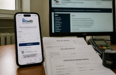 Istoricul medical și concediile se mută de la 1 septembrie într-un portal unic CNAS accesibil prin aplicația ROeID