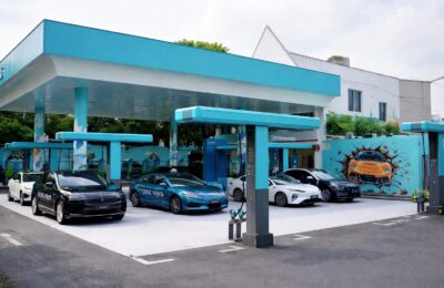 O fostă benzinărie din Shanghai oferă încărcare la 1.500 kW fără a moderniza rețeaua electrică