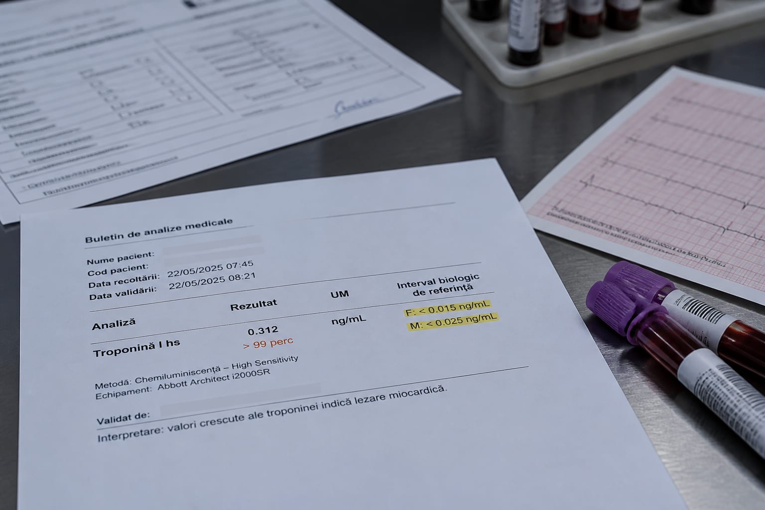 Noi criterii internaționale schimbă diagnosticul pentru infarct și introduc praguri de troponină diferite pentru femei