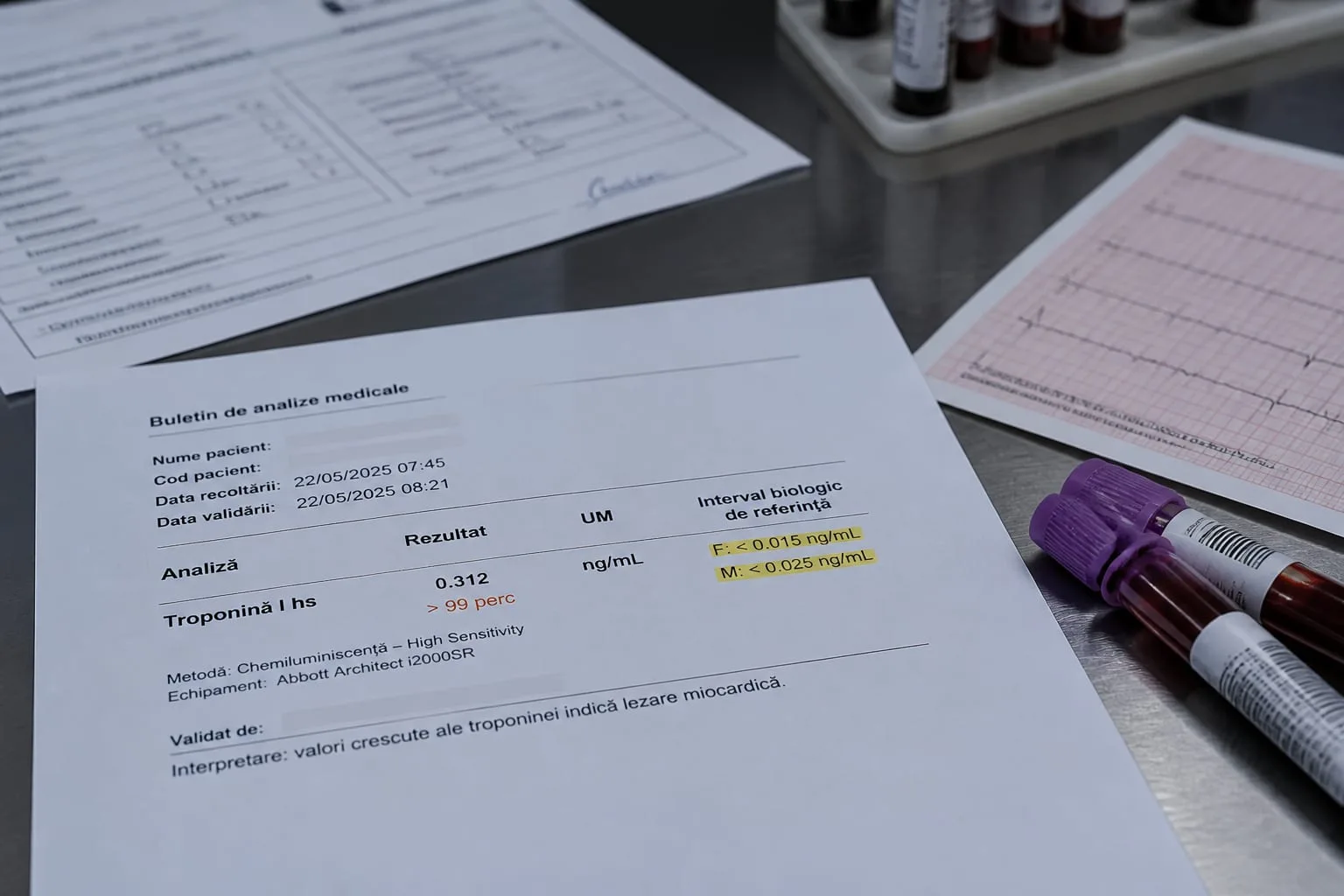 Noi criterii internaționale schimbă diagnosticul pentru infarct și introduc praguri de troponină diferite pentru femei