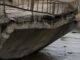 Podul de pe DN 12A s-a prăbușit la Ciobănaș. Traficul greu spre Miercurea Ciuc este deviat
