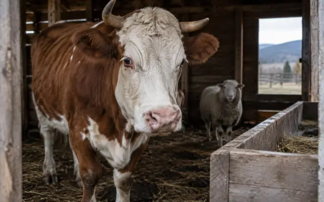 Vită și oaie în Harghita County