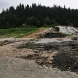 Traseu de biciclete în lucru